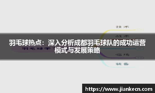 羽毛球热点：深入分析成都羽毛球队的成功运营模式与发展策略